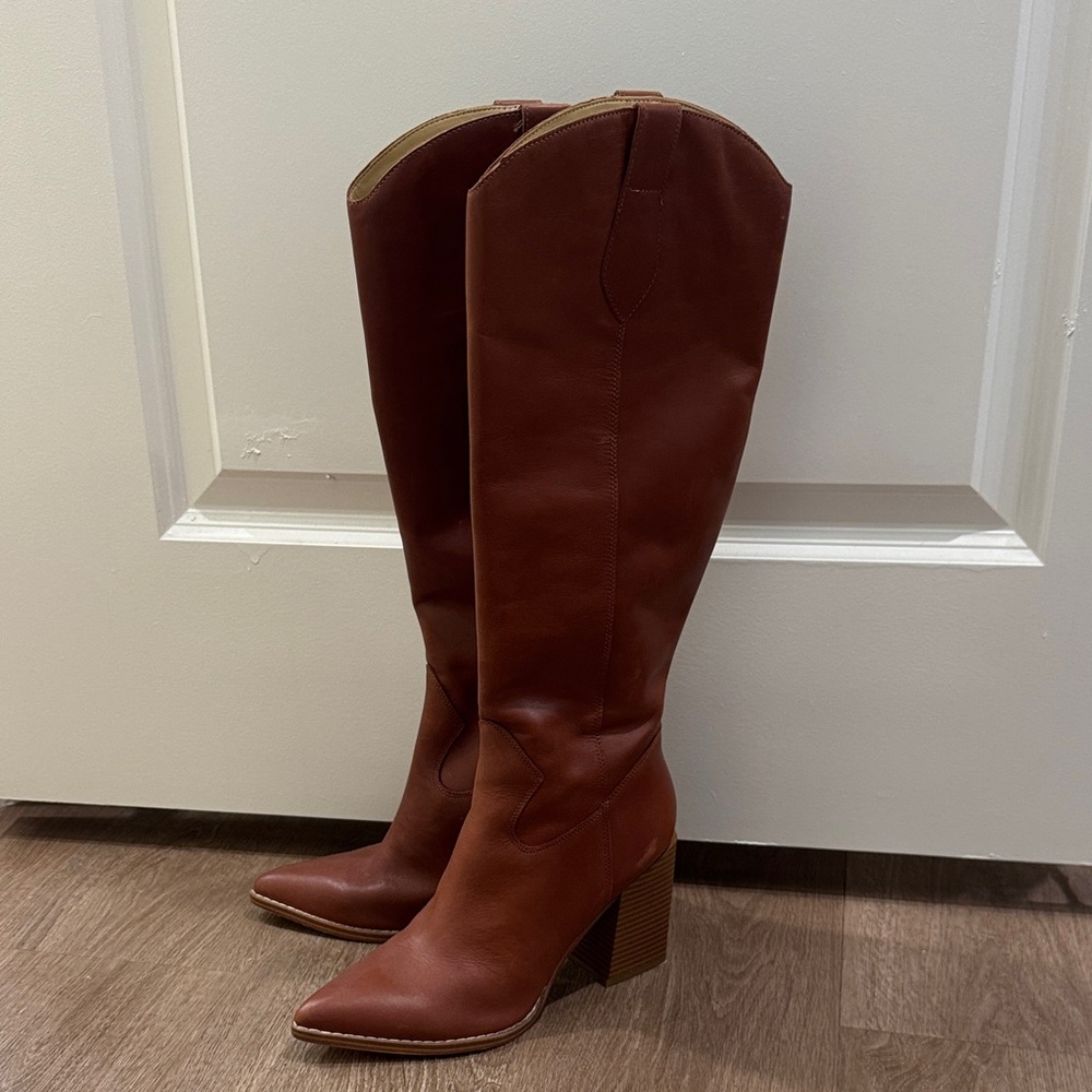 Brown Leather Boots